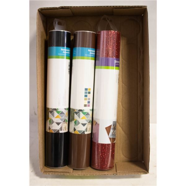 3 X CRICUT PREMIUM VINYL 12(12X12) REMOVABLE