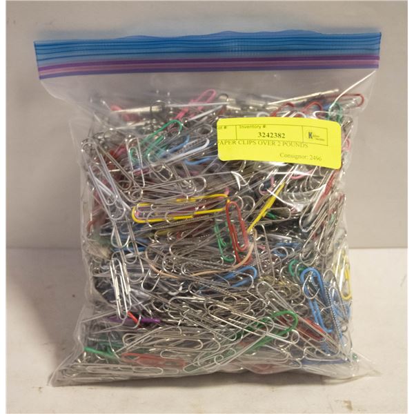 PAPER CLIPS OVER 2 POUNDS
