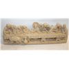 Image 1 : "THE LAST SUPPER" CARVED RELIEF WALL HANGING