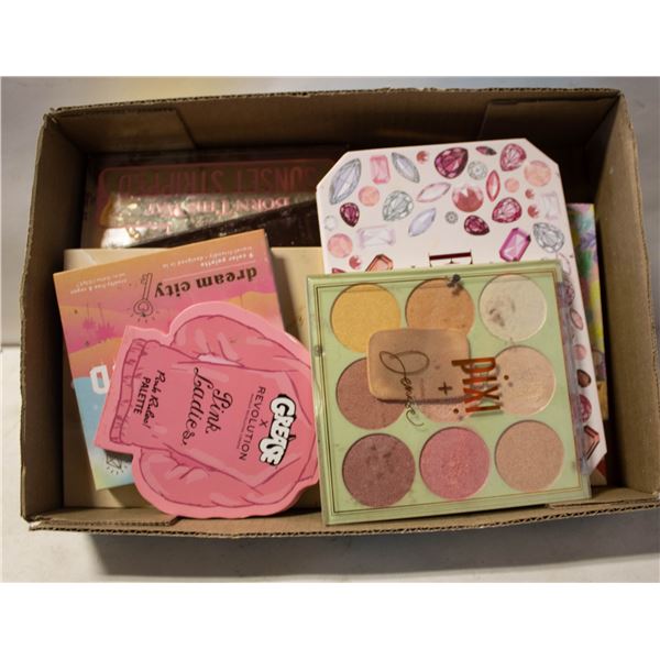 11 MAKEUP PALLETTES MOSTLY UNTOUCHED