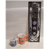 Image 1 : 2 OILERS MUGS PLUS NEW MINI STICK SET