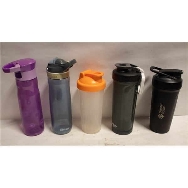 5 CONTIGO AND BLENDER BOTTLES
