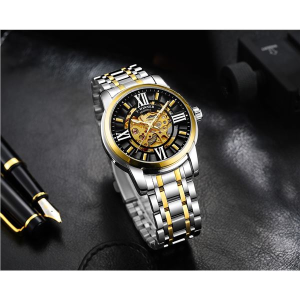 NEW AUTOMATIC SKELETAL WINNER WATCH
