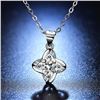 Image 4 : 1 CT GRA CERTIFIED MOISSANITE 925 SILVER NECKLACE