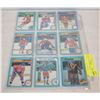 Image 1 : LOT OF 9 O-PE-CHEE 1979 HOCKEY PLAYERS