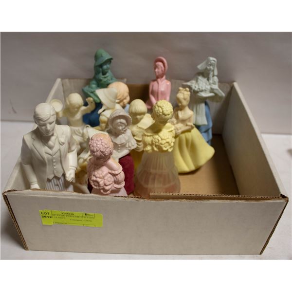 VINTAGE AVON PERFUME BOTTLES- LOT OF 14 ASST.