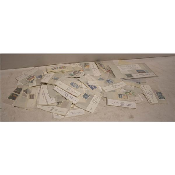 LOT OF MINT VINTAGE CANADIAN STAMPS ASSTD