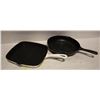 Image 1 : 2 CAST IRON PANS