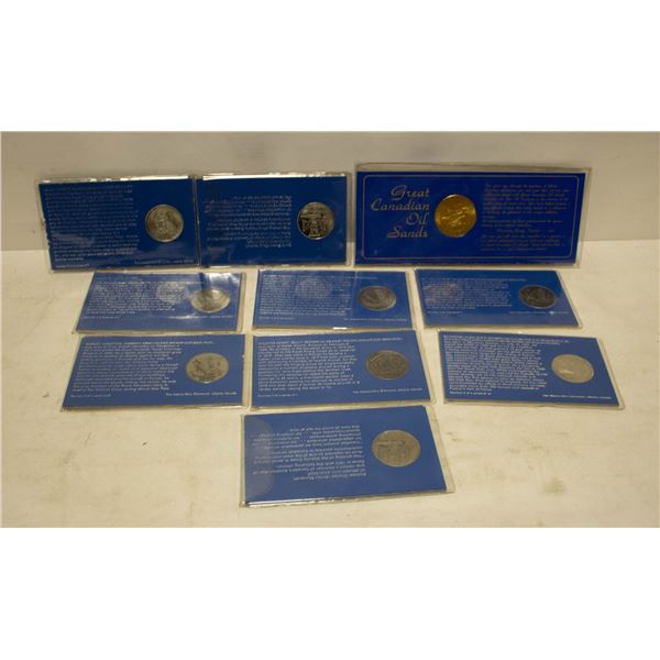 LOT VINTAGE ALBERTA MINT COLLECTOR COINS