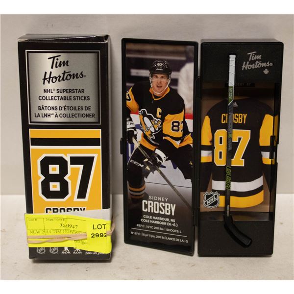 NEW 2019 TIM HORTONS NHL HOCKEY STICK CROSBY