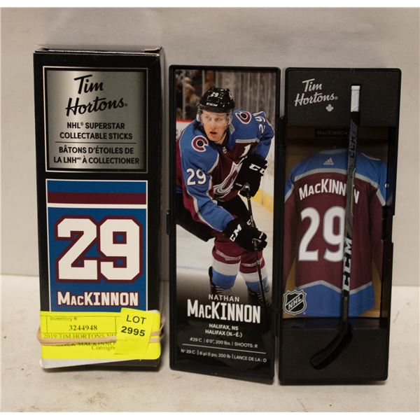 NEW 2019 TIM HORTONS NHL HOCKEY STICK MACKINNON