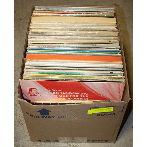 LP RECORDS- BOX LOT ASSORTED