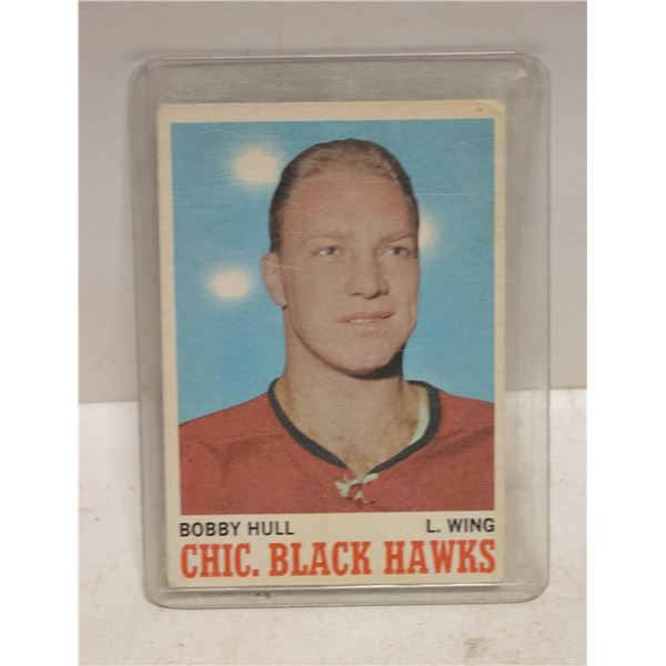 1970 TOPPS BOBBY HULL HOCKEY CARD