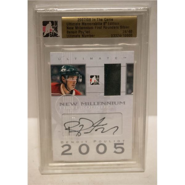 2007-08 IN THE GAME ULTIMATE MEMORABILLA BENNOIT