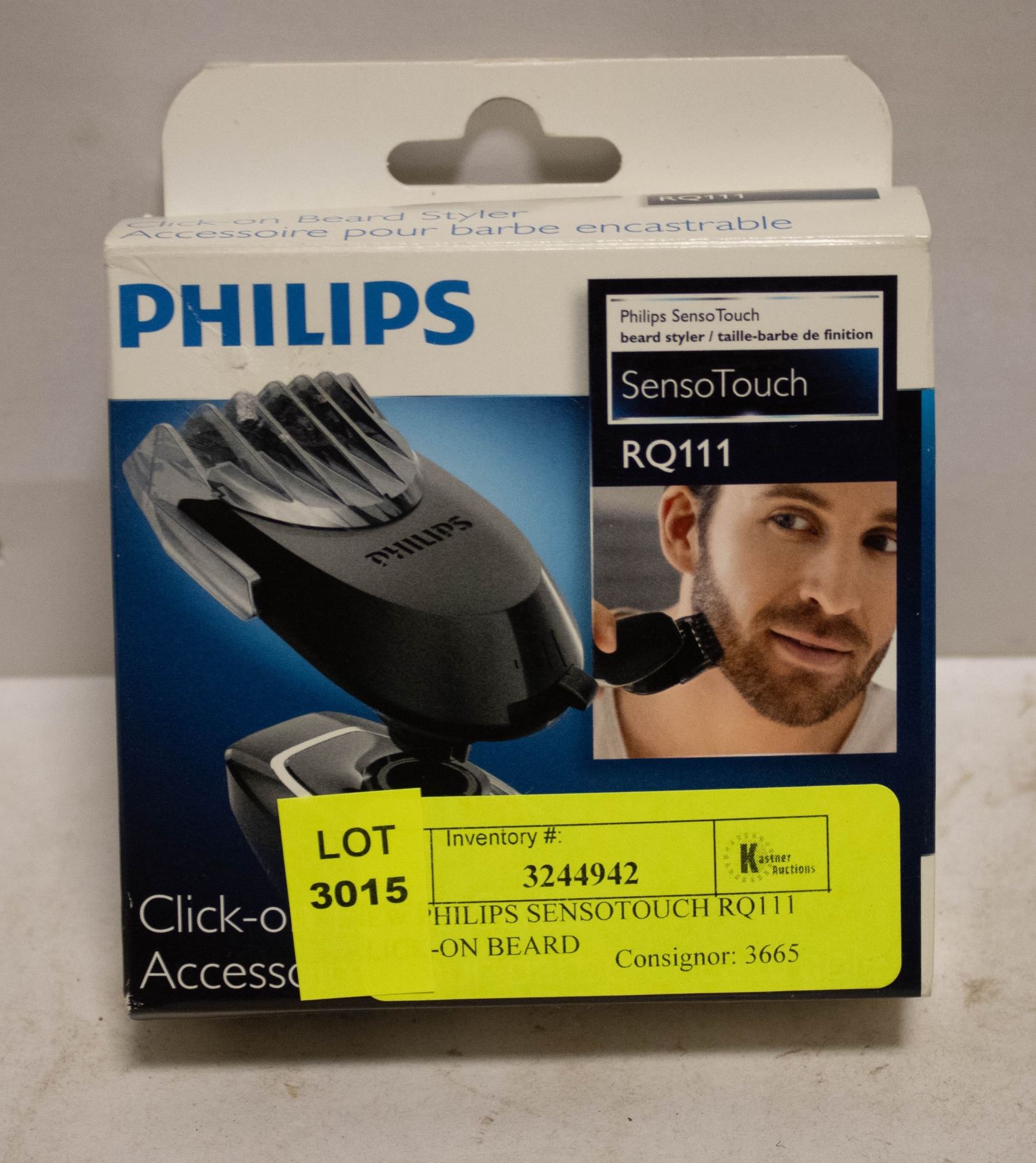 NEW PHILIPS SENSOTOUCH RQ111 CLICK-ON BEARD