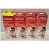Image 1 : NEW LOT OF 4 CHILDREN'S TYLENOL CHERRY