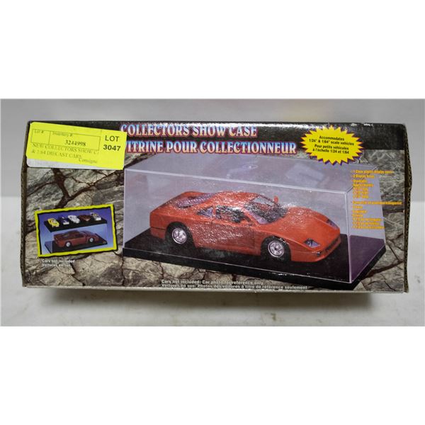 NEW COLLECTORS SHOW CASE 1:25 & 1:64 DIECAST CARS