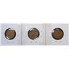 Image 2 : 26)  LOT OF 3 NEWFOUNDLAND KING GEORGE VI PENNIES,