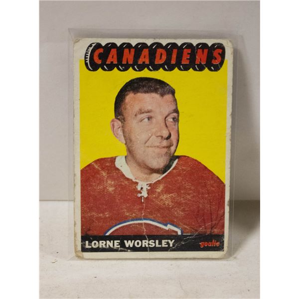 1965-66 O-PEE-CHEE GUMP WORSLEY (HOF)
