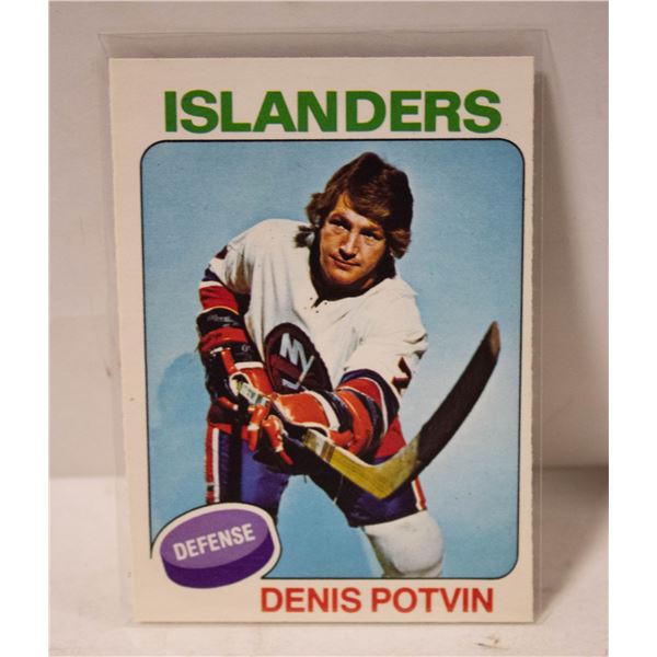 1975-76 O-PEE-CHEE DENIS POTVIN (HOF)