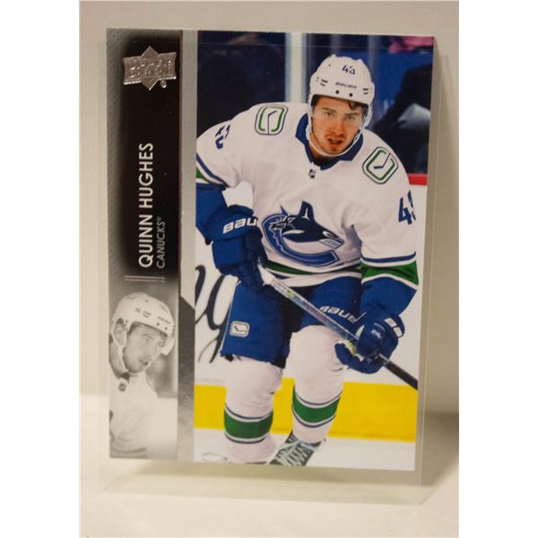 2021-22 UPPER DECK QUINN HUGHES