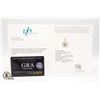 Image 2 : #524-3.00 CT GRA CERTIFIED ROUND BRILLIANT CUT