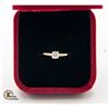 Image 1 : #508-10 KARAT GOLD RING WITH VS2 WHITE COLORED