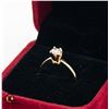 Image 2 : #508-10 KARAT GOLD RING WITH VS2 WHITE COLORED