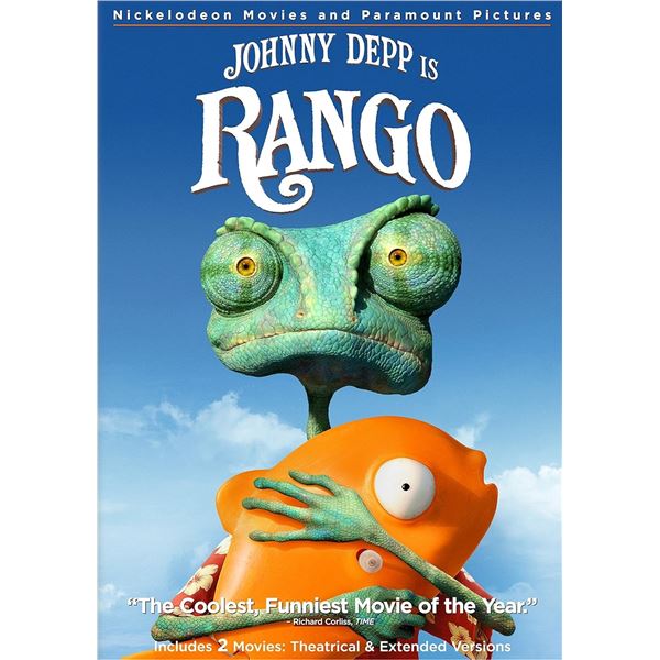 NEW DVD RANGO
