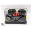 Image 1 : RAY BAN AVIATOR P POLARIZED SUNGLASSES CRACKED