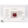 Image 2 : 1.8cts GENUINE RED RUBY WITH COA RRV $720