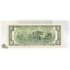 Image 2 : USA $2 GOLD PLATED NOTE UNCIRCULATED