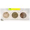 Image 1 : 1921 US MORGAN SILVER DOLLAR, 1922 US PEACE SILVER