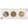 Image 2 : 1921 US MORGAN SILVER DOLLAR, 1922 US PEACE SILVER