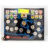 Image 1 : 1867-1992 COIN SET 125TH ANNIVERSARY QUARTERS