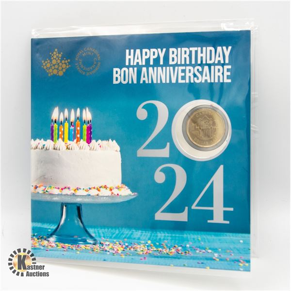 HAPPY B-DAY 2024 BEAVER LOONIE KING CHARLES III BU