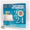 Image 1 : HAPPY B-DAY 2024 BEAVER LOONIE KING CHARLES III BU