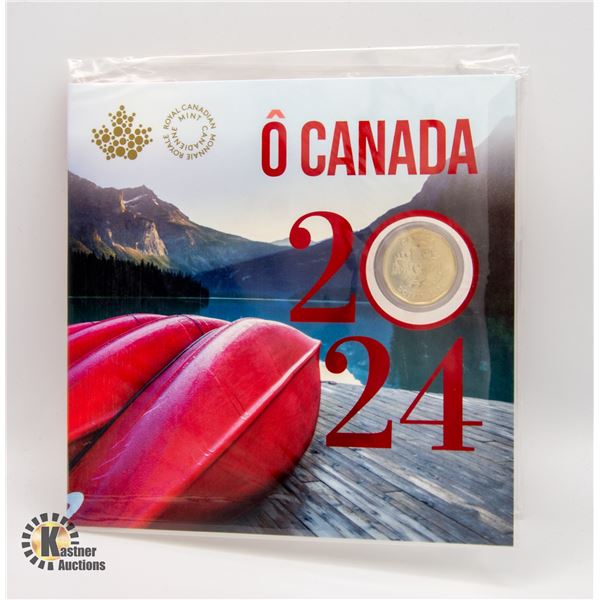 O CANADA 2024 BEAVER LOONIE KING CHARLES III