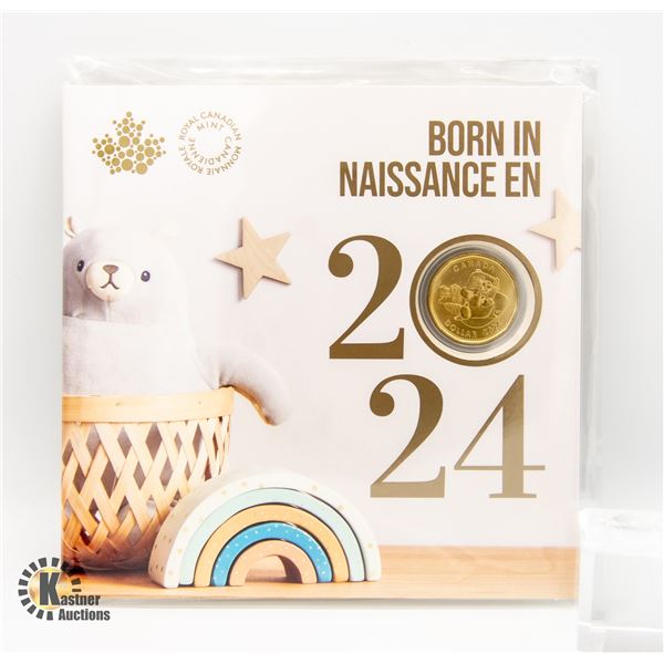 BORN IN 2024 BEAVER LOONIE KING CHARLES III SET