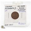 Image 1 : OLD CANADA 1 CENT BLANK PLANCHET NON MAGNETIC