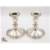 Image 1 : LORD SILVER INC. STERLING CANDLE STICK HOLDERS