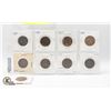 Image 1 : 1859-1920 x9 LARGE CANADA 1 CENT COIN COLLECTION