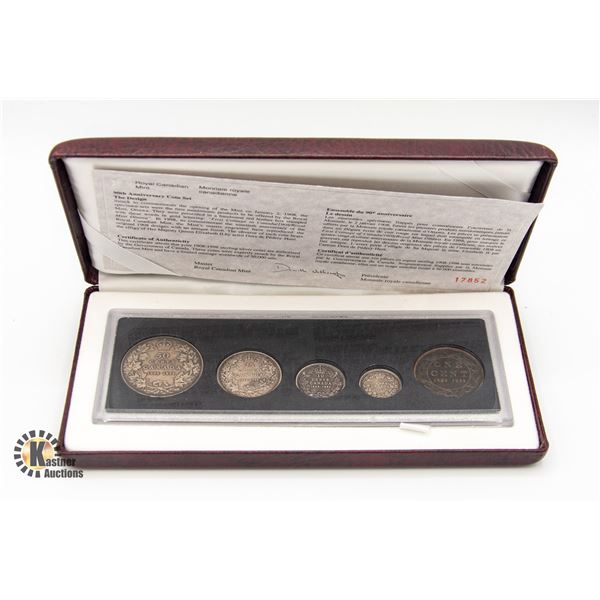 2006 CANADA 5 COIN CONCEPT TOKEN RCM SET SEALED