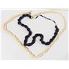 Image 1 : SEED PEARL NECKLACES- LOT OF 2