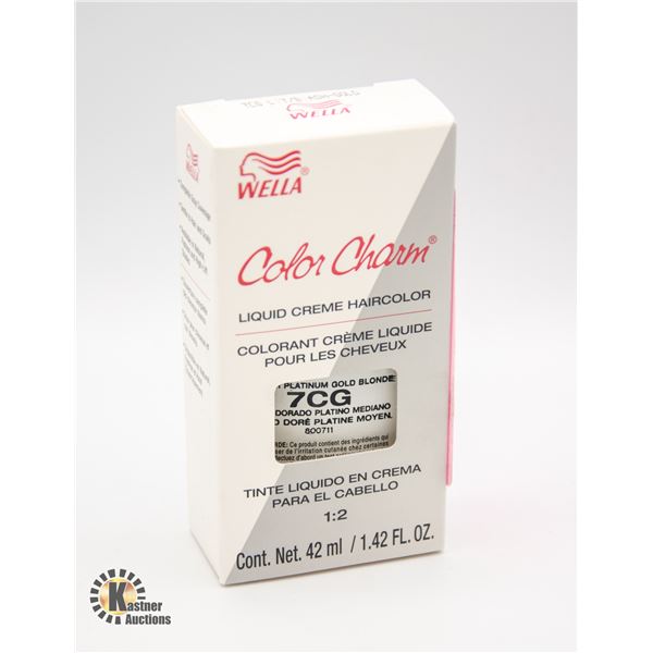 BRAND NEW 42ML COLOR CHARM LIQUID CREME HAIRCOLOR