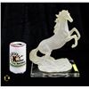 Image 1 : FROSTED STALLION MANTEL PIECE