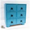 Image 1 : VINTAGE APOTHECARY CABINET 17"H X 16"W X 10.5"D