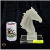 Image 1 : FROSTED HORSE BUST