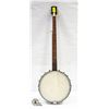 Image 1 : VINTAGE CANORA 5 STRING BANJO NEEDS STRINGS