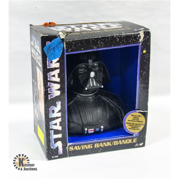 STAR WARS DARTH VADER SAVINGS BANK COLLECTOR